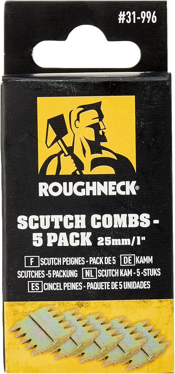 Roughneck scutch combs (5 Pack)