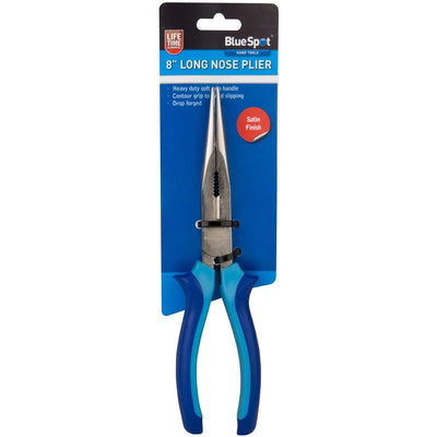 Blue Spot Long nose pliers 200mm/8