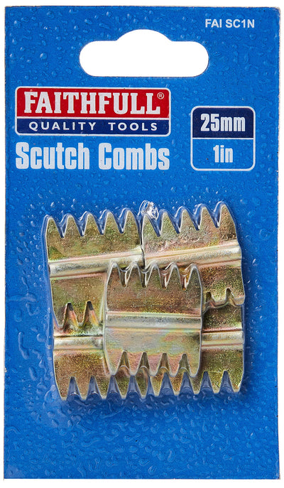 Faithfull Scutch Combs 1