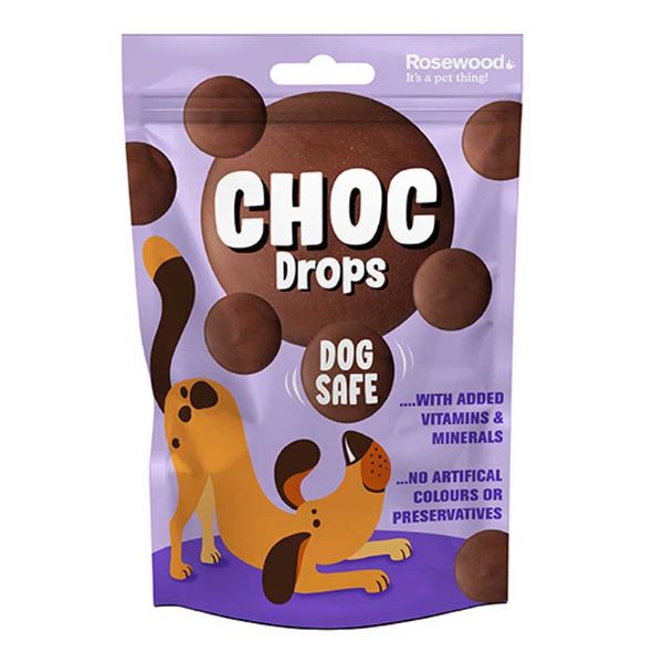 Rosewoods Dog Choc Drops