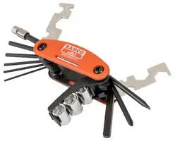 Bike Pocket Folding Multi-Tool Set with Pouch