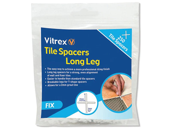 Vitrex Long leg tile spacers