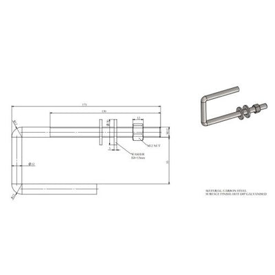 Gatemate odd leg striker for self locking gate catch