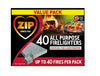 Zip 40 all purpose Firelighters