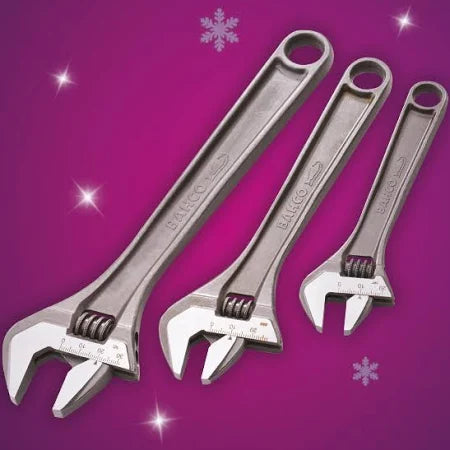 Bahco 3 piece adjustable wrench set RRP £69.99 only £39.99 inc' VAT/ £33.33 exc' VAT